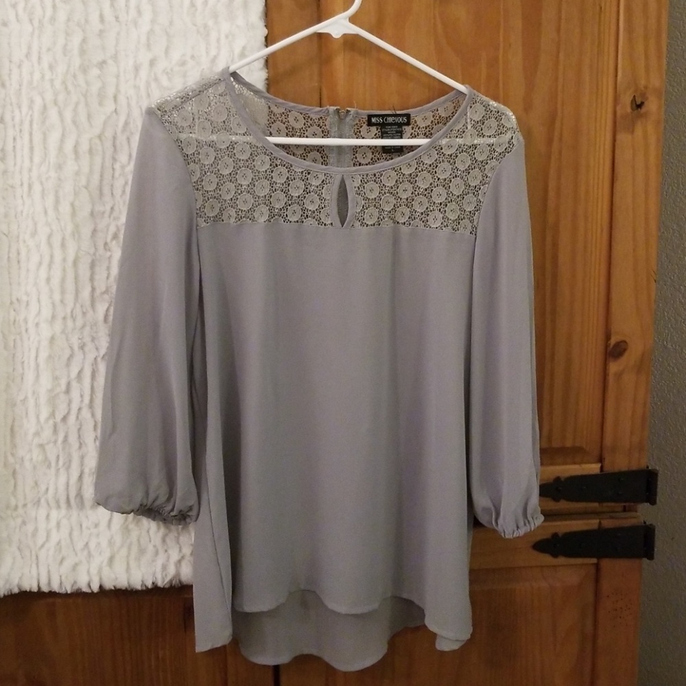 Grey blouse